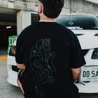 BLVCK Dragon Reflective T Shirt