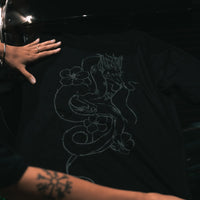 BLVCK Dragon Reflective T Shirt
