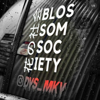 BLOSSOM SOCIETY Square Decal