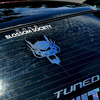 Dragon Head Spine Decal