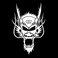 Dragon Head Spine Decal
