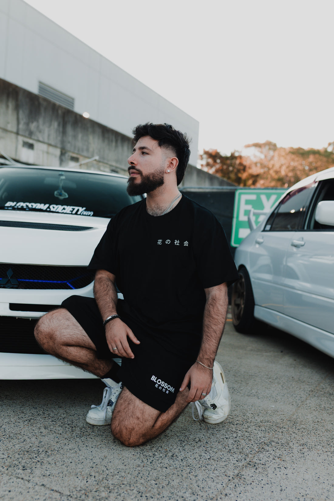 BLVCK Dragon Reflective T Shirt