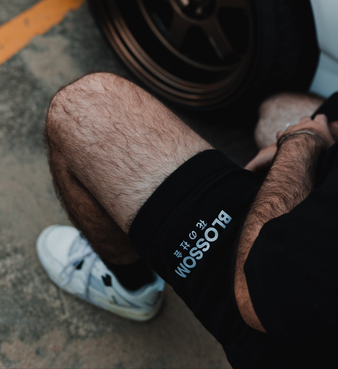 BLVCK Blossom Reflective Shorts