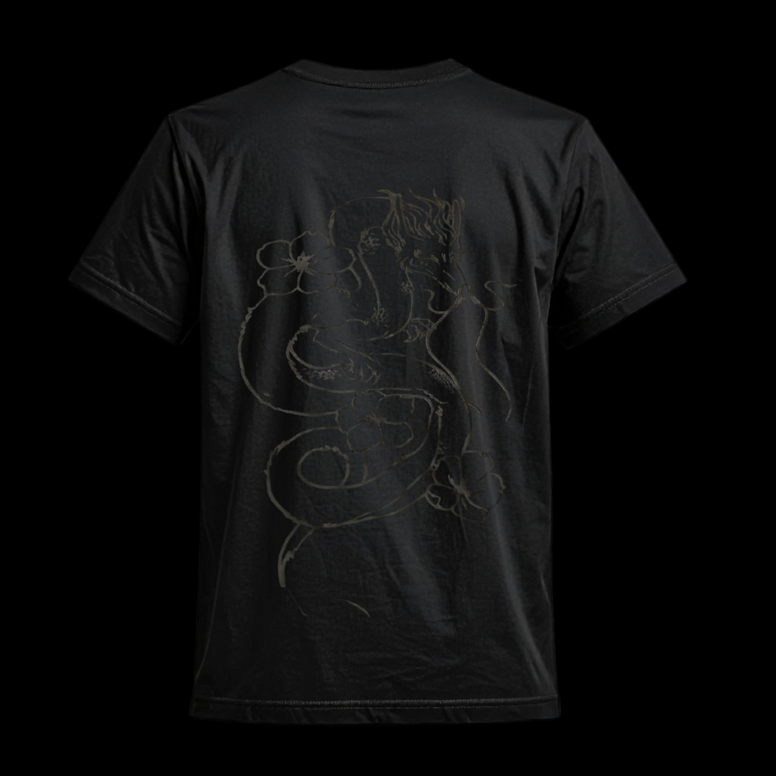 BLVCK Dragon Reflective T Shirt