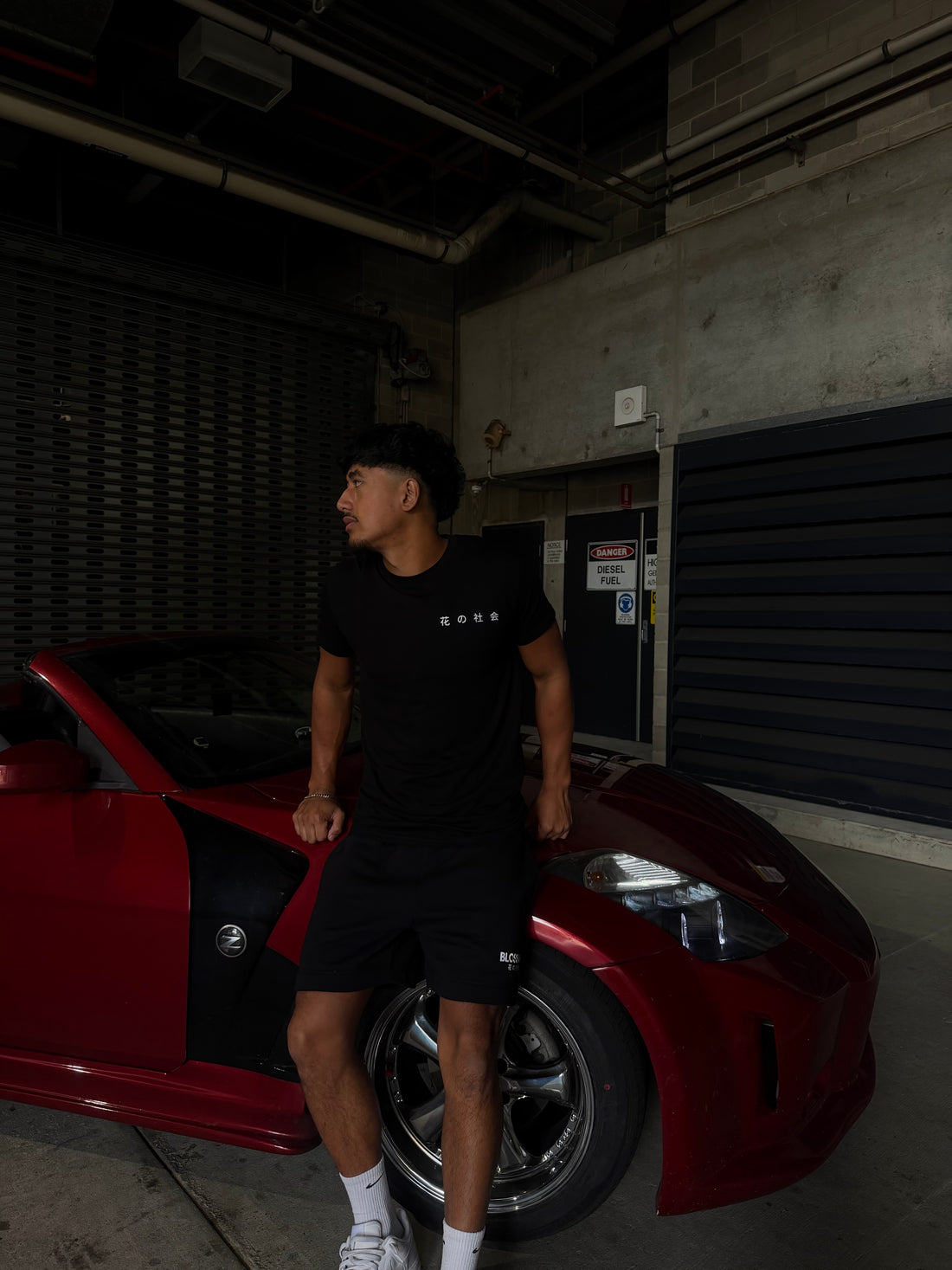BLVCK Blossom Reflective Shorts