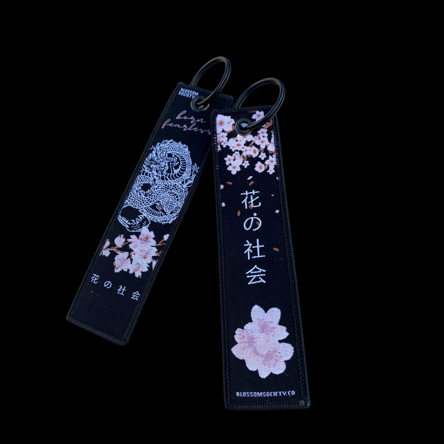 Pale Pink Blossom Jet tag