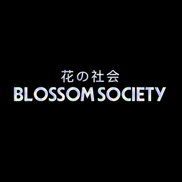 BLOSSOM SOCIETY Holographic Banner